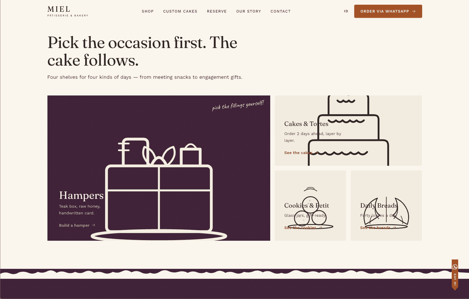 Artisan Cake & Bakery Profile Template view 2