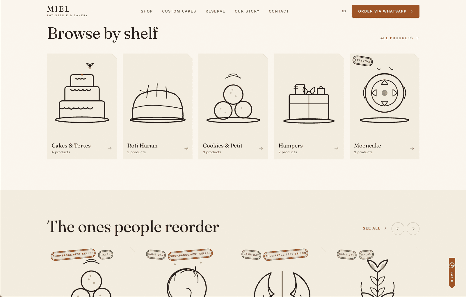 Artisan Cake & Bakery Profile Template view 4