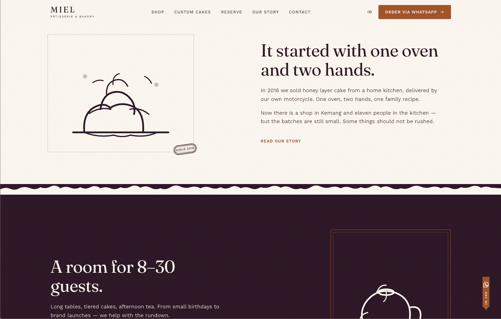 Artisan Cake & Bakery Profile Template view 6