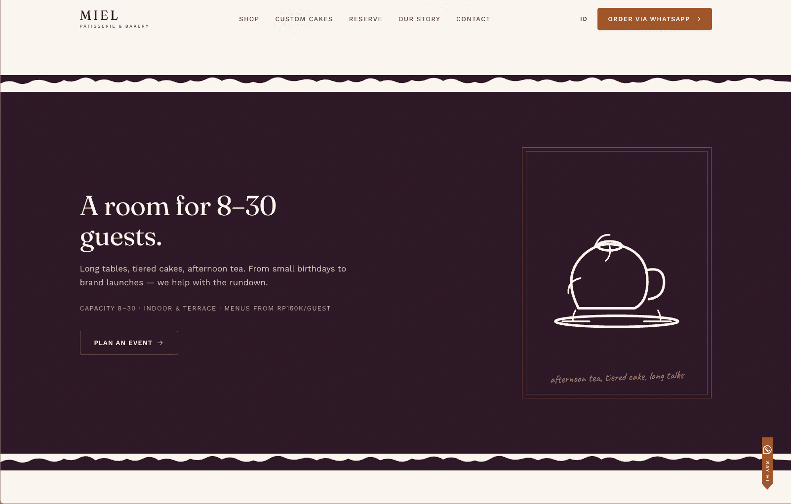 Artisan Cake & Bakery Profile Template view 7