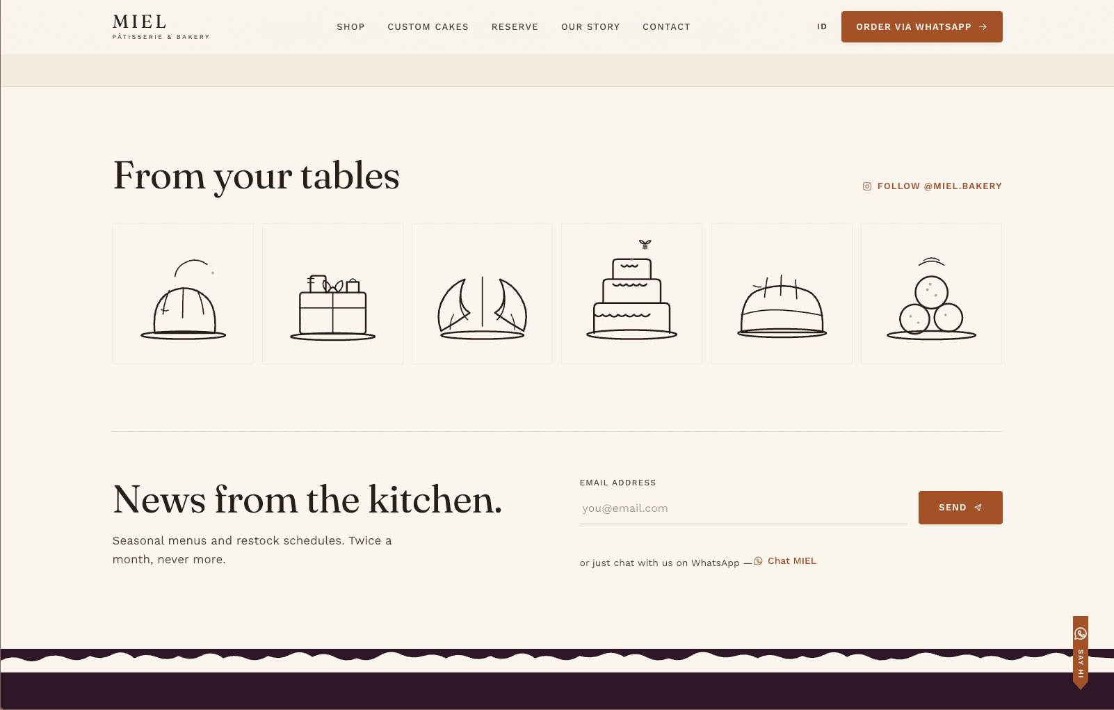 Artisan Cake & Bakery Profile Template view 9