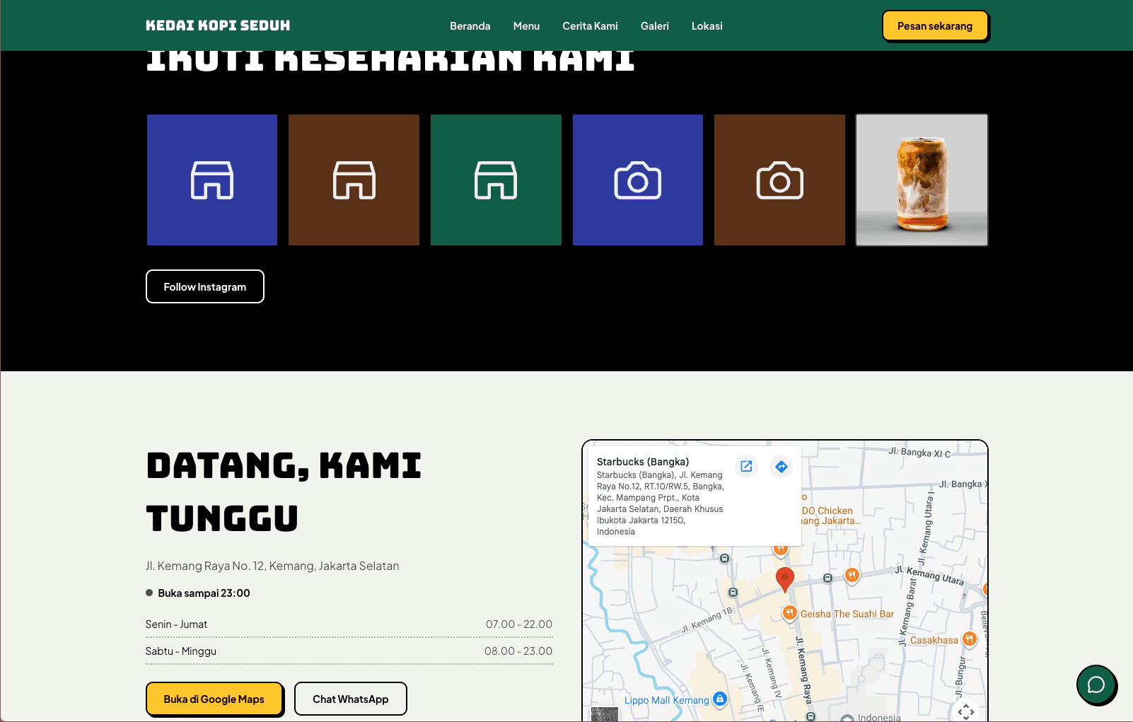 Coffee Shop Company Profile Template view 5