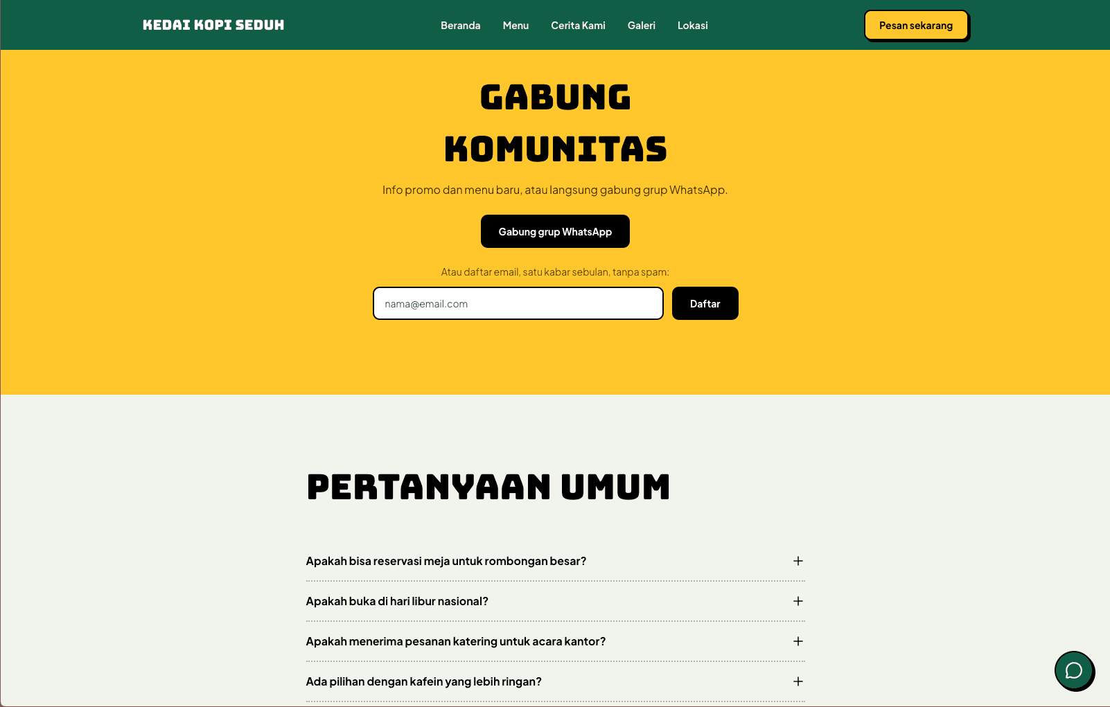 Coffee Shop Company Profile Template view 6