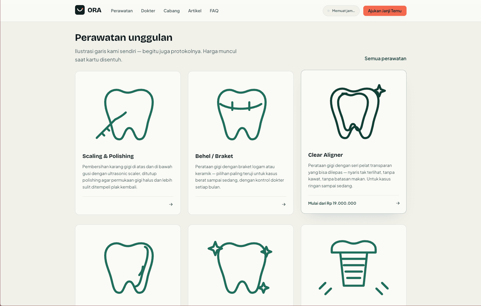 ORA - Modern Dental Clinic Profile view 3