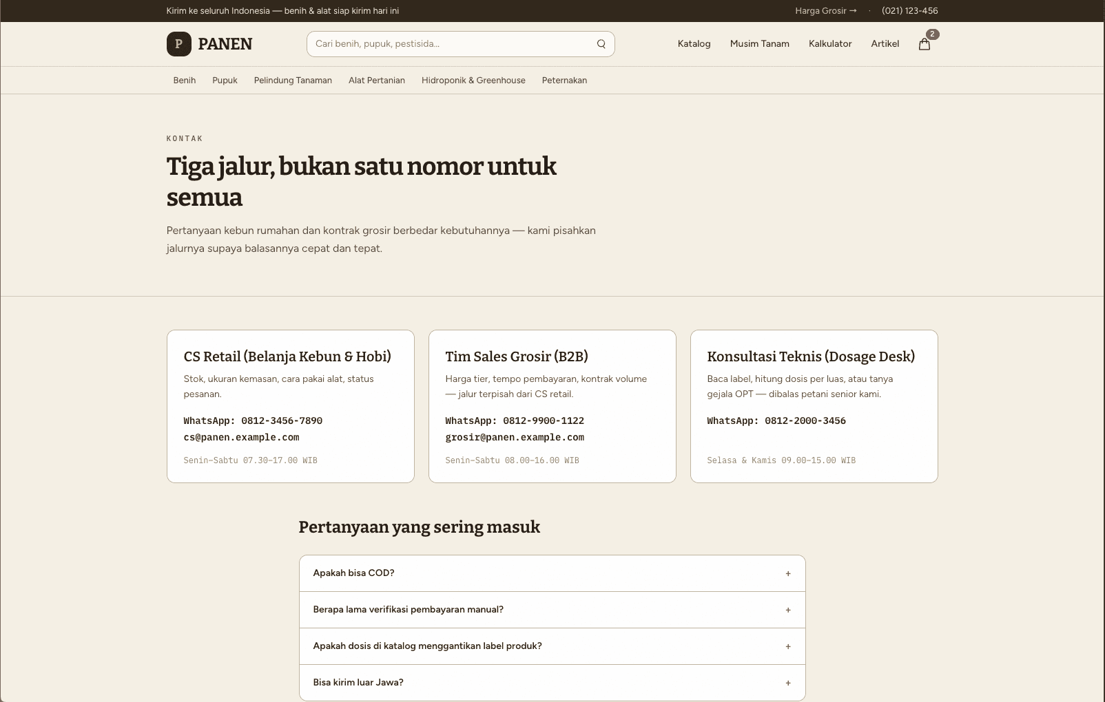 PANEN - Agriculture & Farmer Shop Profile view 13