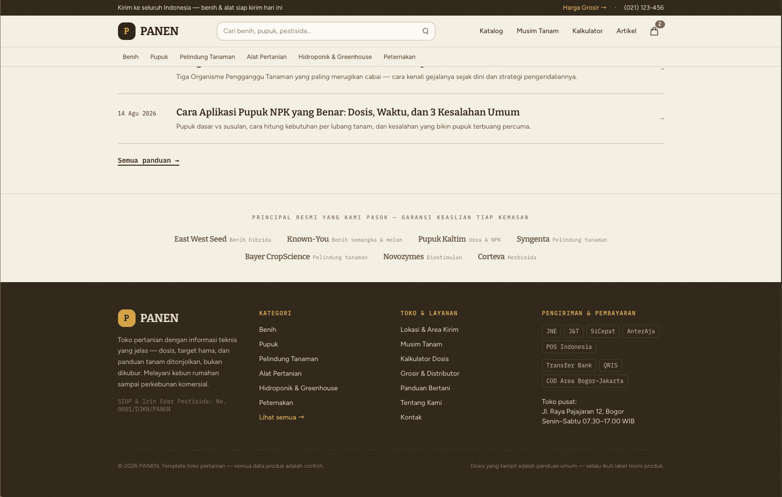 PANEN - Agriculture & Farmer Shop Profile view 7