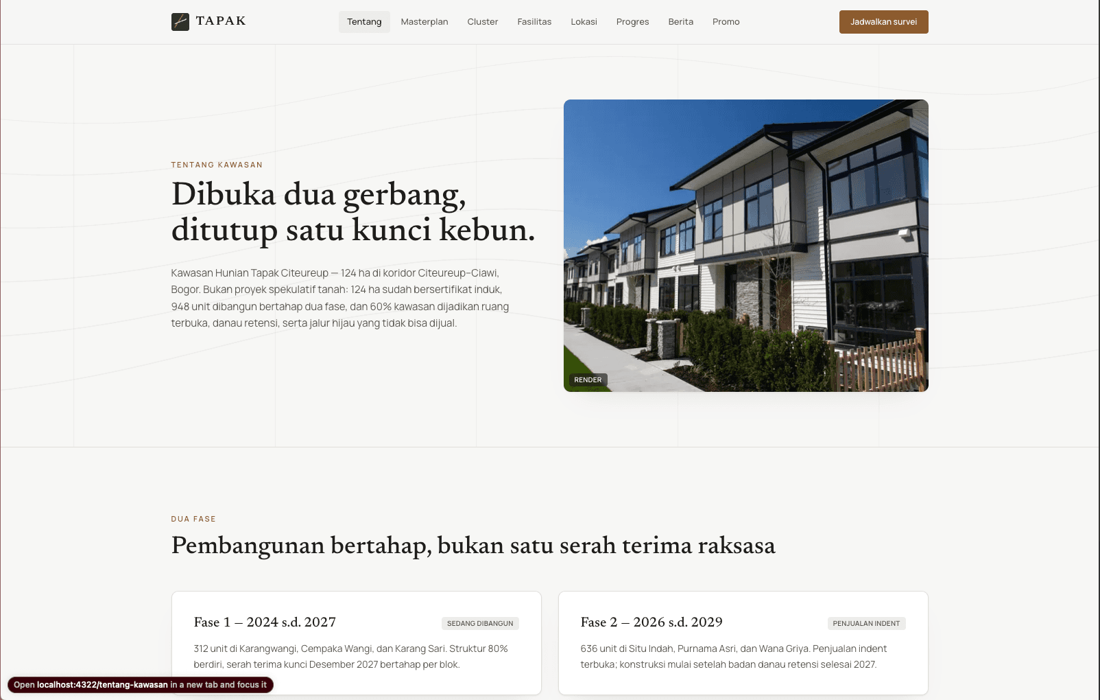 TAPAK - Real Estate & Property Microsite view 10