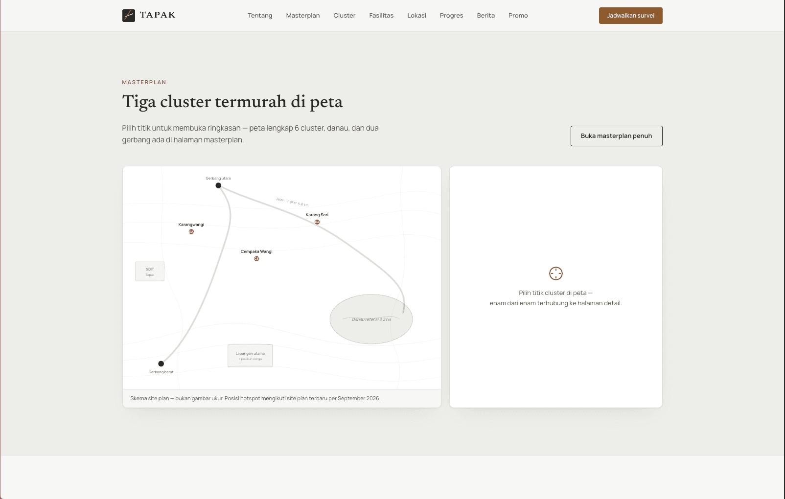 TAPAK - Real Estate & Property Microsite view 3