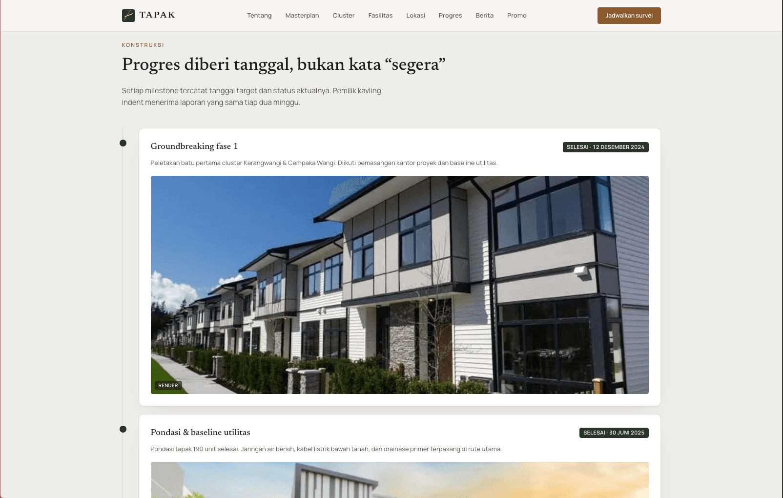 TAPAK - Real Estate & Property Microsite view 7