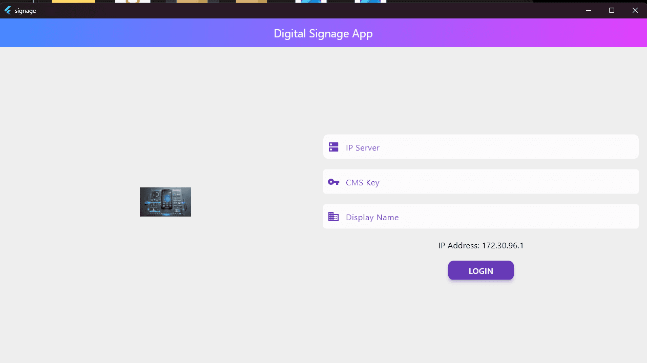 Digital Signage preview 1