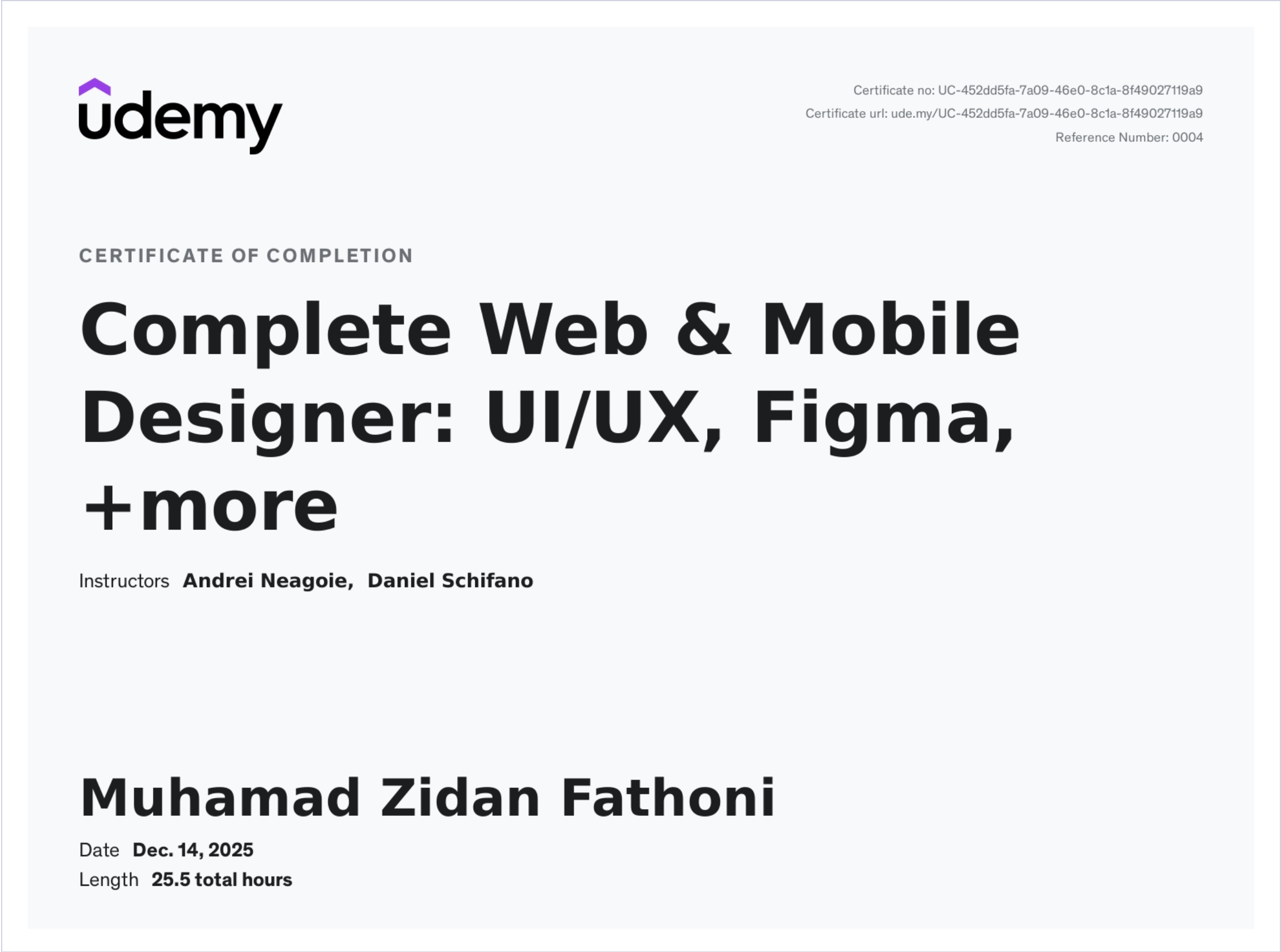 Complete Web & Mobile Designer: UI/UX, Figma, +more