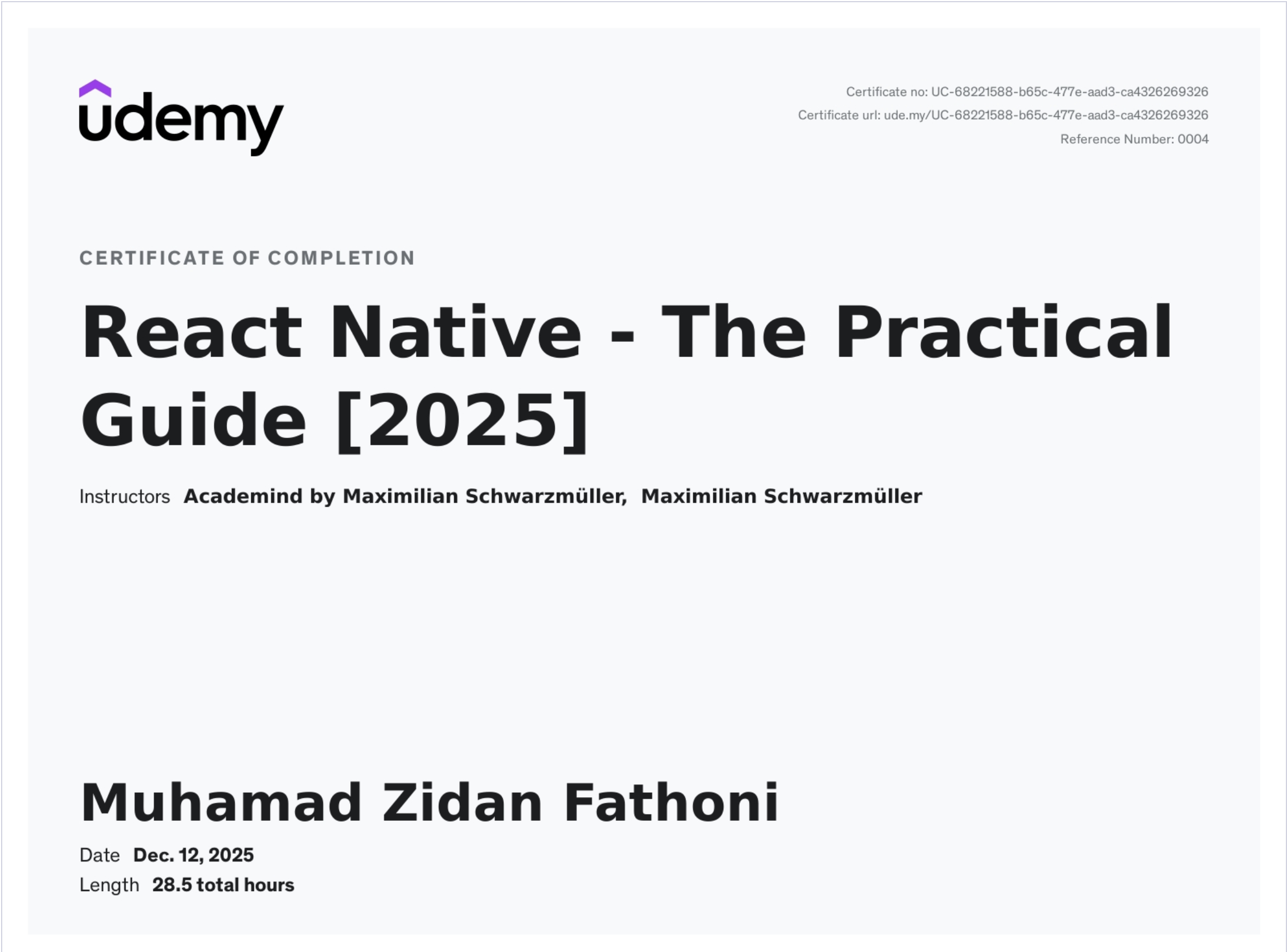 React Native - The Practical Guide