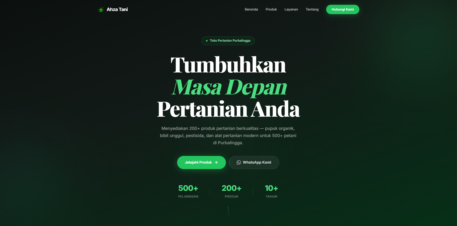 Ahza Tani Purbalingga